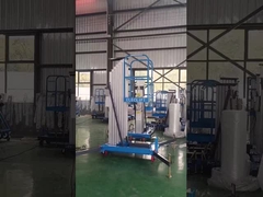 Πλατφόρμα ανελκυστήρα από αλουμίνιο ασφαλής αυτοκινούμενη μονάδα ανελκυστήρα με προστασία από υπερφόρτωση