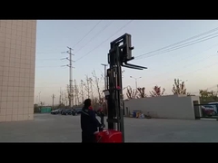 Υψηλή ανύψωση φορτηγό παλέτας 2000kg πλήρης ηλεκτρική παλέτα στοίβας πλακέτα πλάτος πιρούνι 550mm 685mm